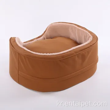 강아지 소프트 플러시 침대 껴안는 사람 정형 외과 침대